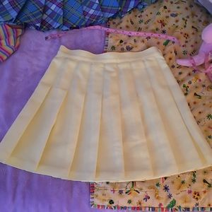 American Apparel “Citron” Tennis Skirt Size Large